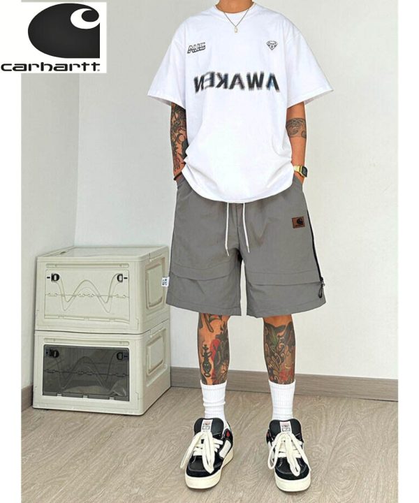 Best Selling Carhartt Shorts Black Sporty Collection