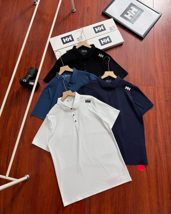 Premium Quality Helly Hansen Short-Sleeved Black Classic Luxury