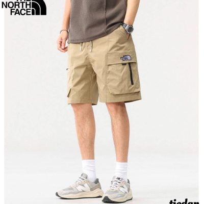 Luxury The North Face Shorts Khaki Retro Collection