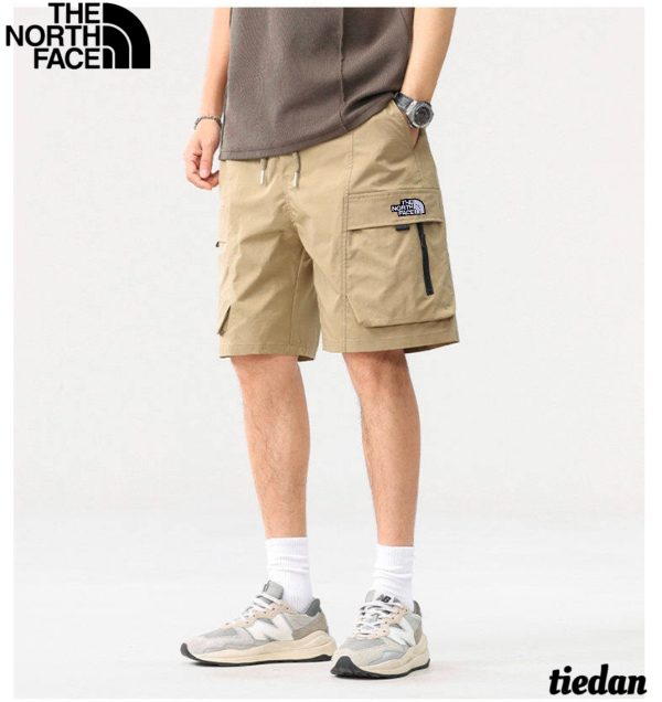 Luxury The North Face Shorts Khaki Retro Collection