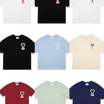 Luxury Ami Short Sleeves Cotton Classic Luxury