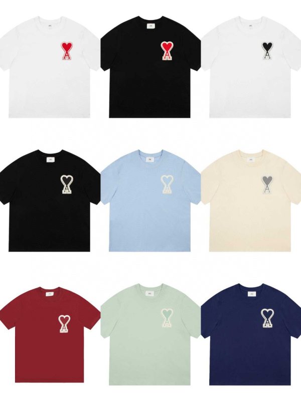 Luxury Ami Short Sleeves Cotton Classic Luxury