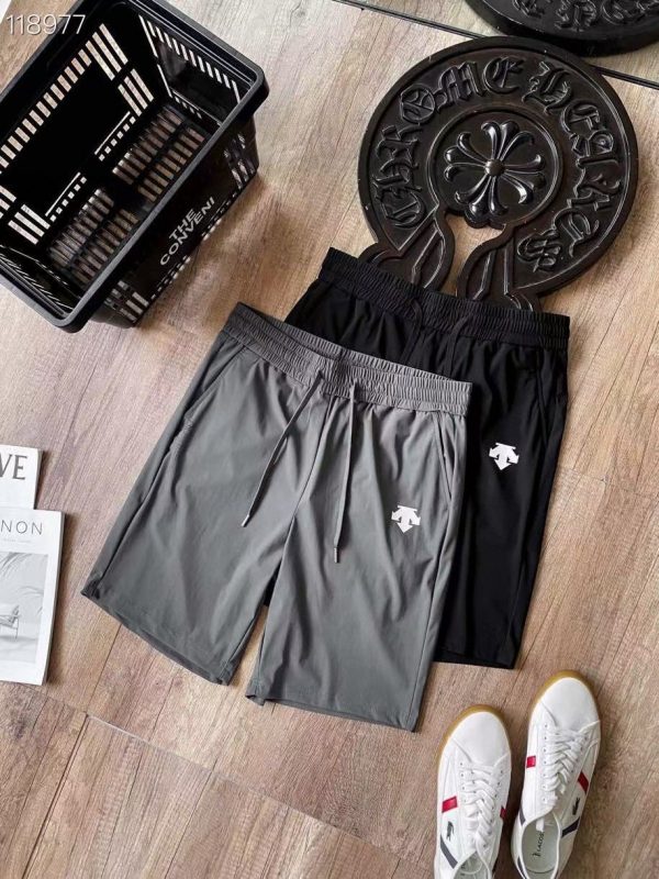 Luxury Descente Shorts Black Urban Collection