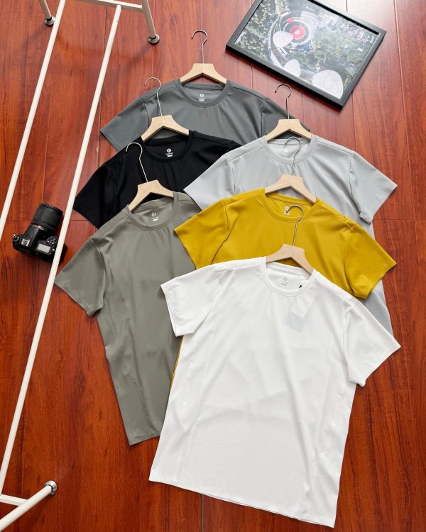 Premium Quality Lululemon Short Sleeves Black Casual Collection