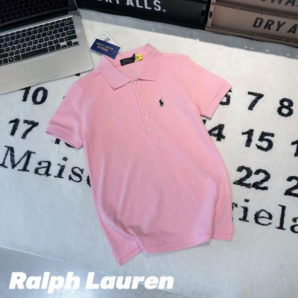 Luxury Ralph Lauren Short Sleeves Black Linen Classic Luxury