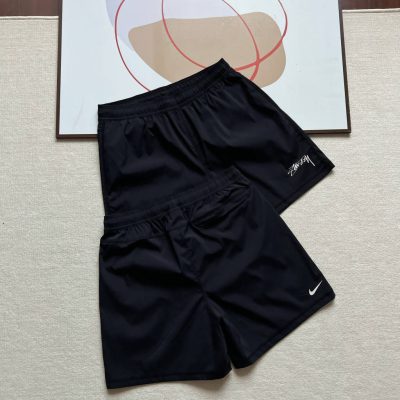 Premium Nike Shorts Black Nylon Casual Style