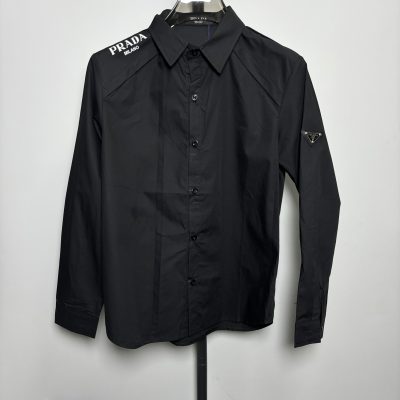 Premium Quality Prada Long Sleeves Cotton Classic Style