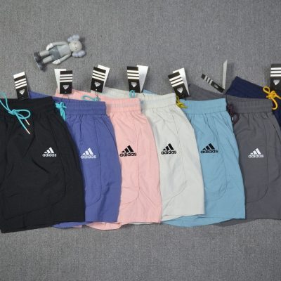 Premium Quality Adidas Shorts Gray Logo Luxury