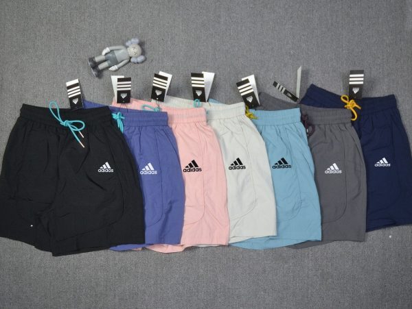 Premium Quality Adidas Shorts Gray Logo Luxury