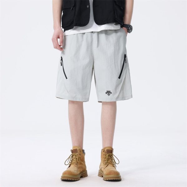 Luxury Descente Casual Pants Black Casual Style