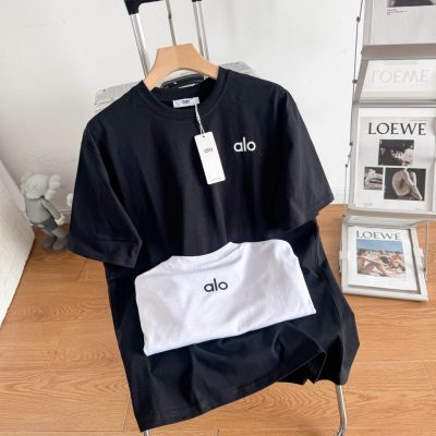 Best Selling Louis Vuitton Short-Sleeved Shirt Black Cotton Logo Luxury
