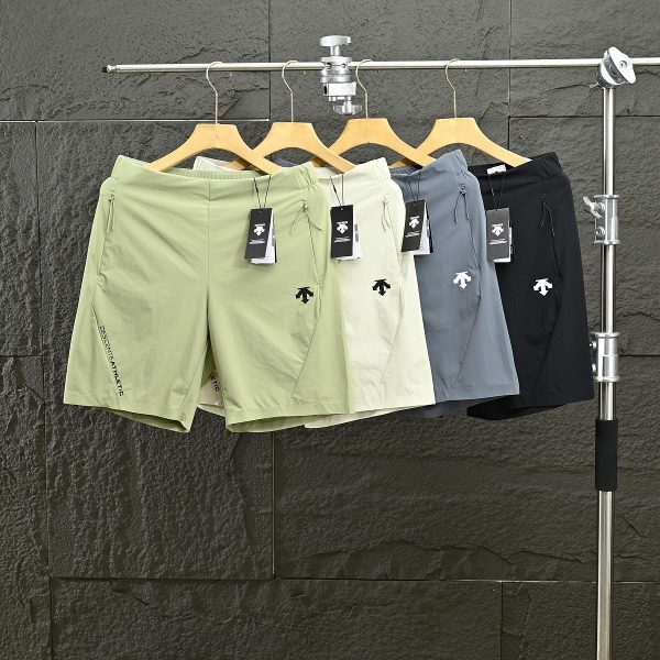 Luxury Descente Shorts Black Silk Urban Luxury