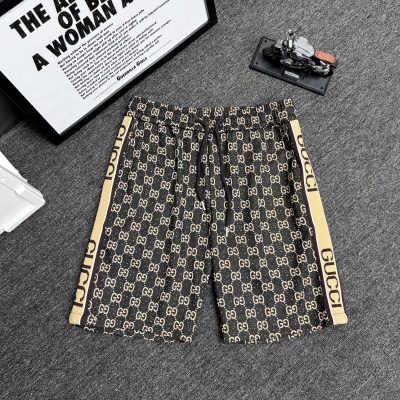 Best Selling Gucci Shorts Black Knit Jacquard Collection