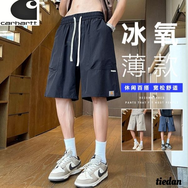 Premium Quality Carhartt Shorts Black Breathable Style