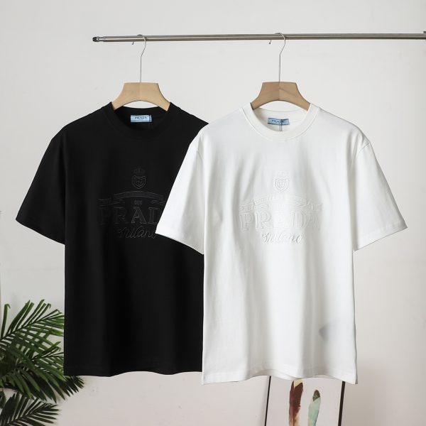 High Quality Prada Short Sleeves Black Classic Collection