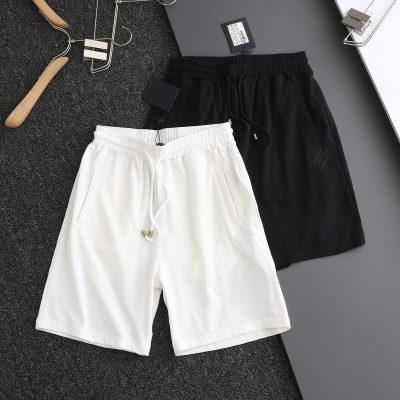 Best Selling Louis Vuitton Shorts Black Knit Breathable Style