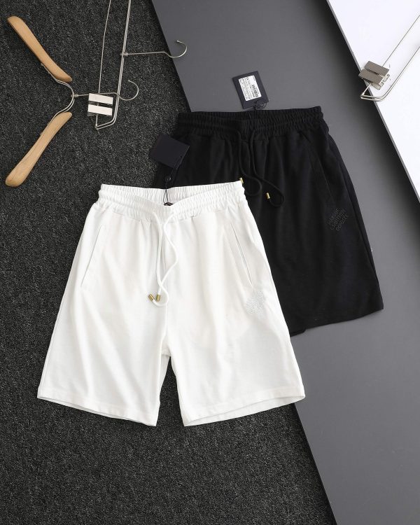 Best Selling Louis Vuitton Shorts Black Knit Breathable Style