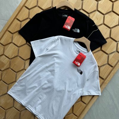 Premium The North Face Short Sleeves Black Print Luxury