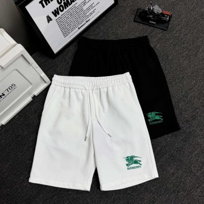 High Quality Burberry Shorts Knit Casual Style