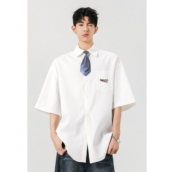 Premium Balenciaga Short Sleeves Black Solid Style