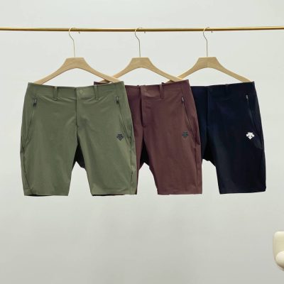 Luxury Descente Shorts Black Casual Collection