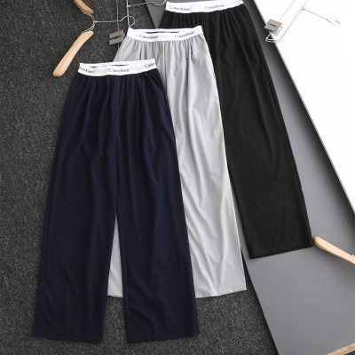 Premium Quality Calvin Klein Loose Pants Black Minimalist Style