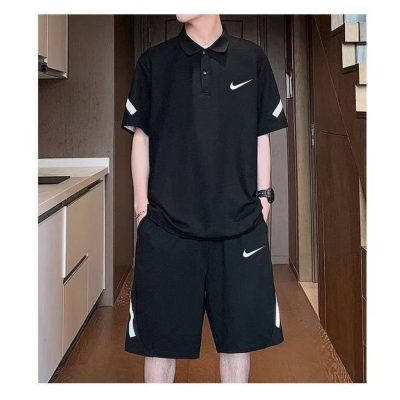 Premium Nike Short Sleeves Black Solid Style