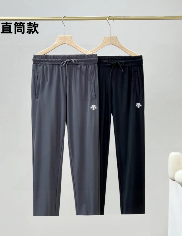 Luxury Descente Trousers Black Silk Breathable Luxury