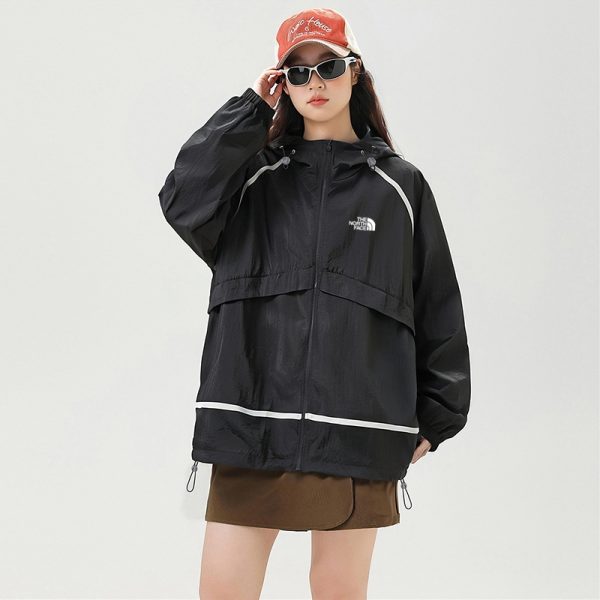 Luxury The North Face Jacket Black Breathable Luxury