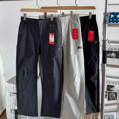 Luxury Helly Hansen Trousers Black Nylon Casual Style