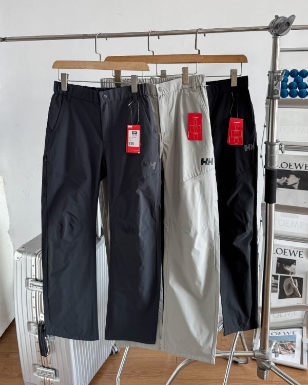 Luxury Helly Hansen Trousers Black Nylon Casual Style