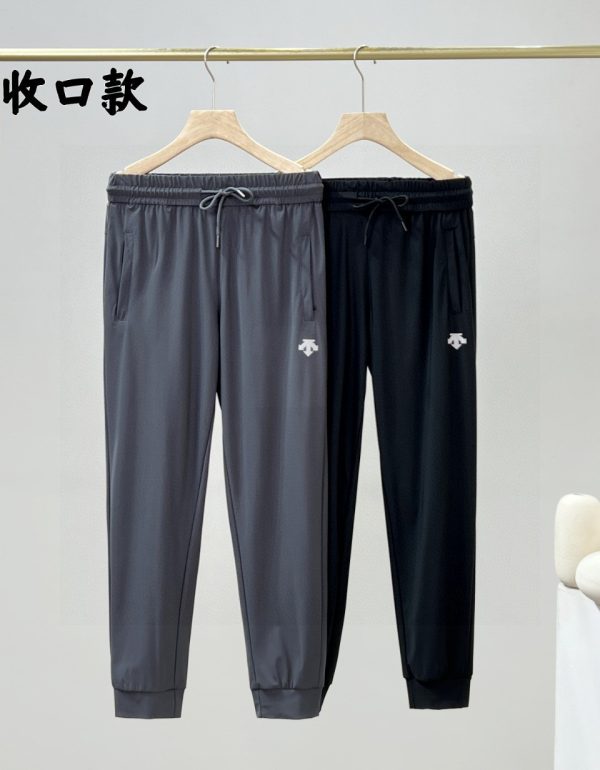 Premium Descente Trousers Black Silk Breathable Collection