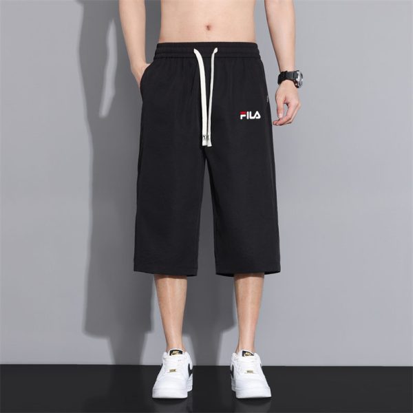 High Quality Fila Shorts Black Classic Collection