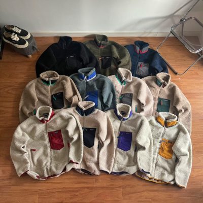 Best Selling Patagonia Coat Black Fleece Classic Collection