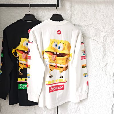Best Selling Supreme Long Sleeves Black Print Collection