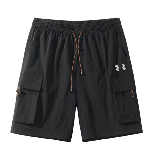 Premium Under Armour Shorts Black Polyester Casual Luxury