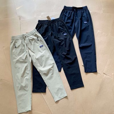 Premium Quality Patagonia Pants Navy Nylon Embroidered Collection