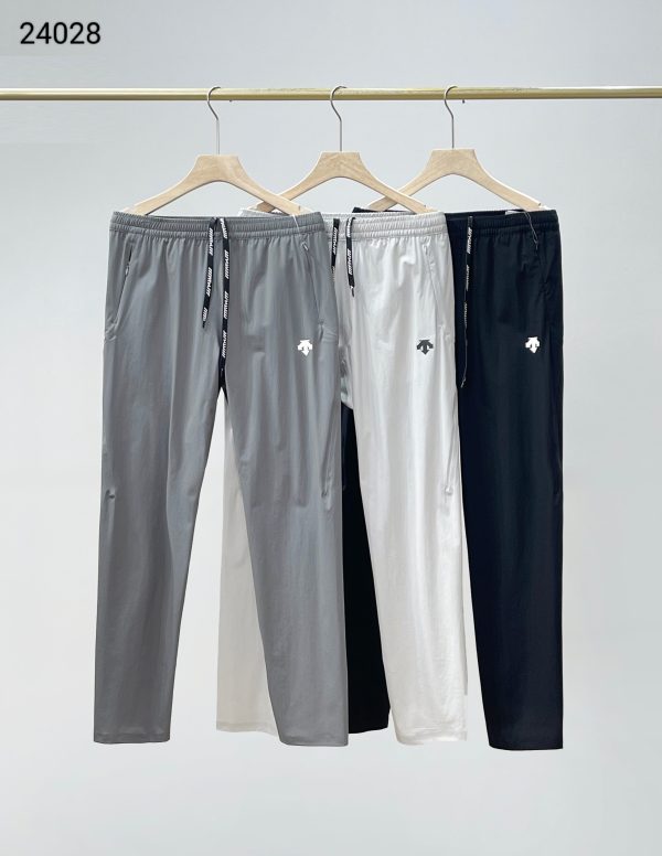 Premium Quality Descente Trousers Black Elegant Style