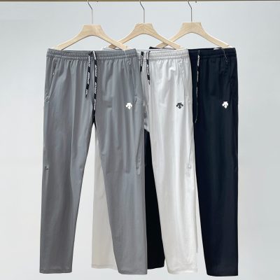 Premium Quality Descente Trousers Black Elegant Style