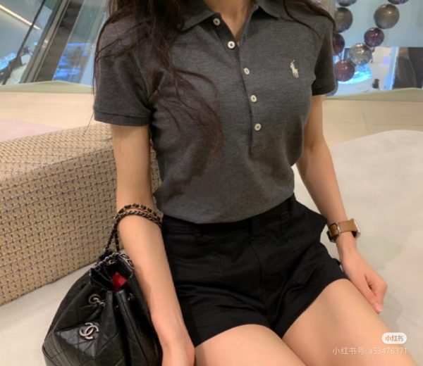 High Quality Ralph Lauren Short-Sleeved T-Shirts White Cotton Logo Luxury