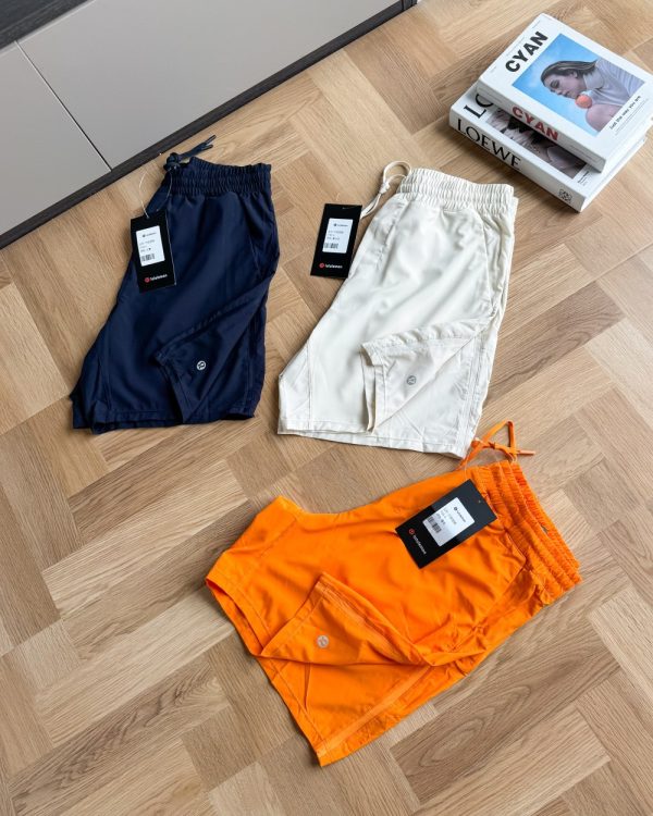 Best Selling Lululemon Shorts Black Breathable Style