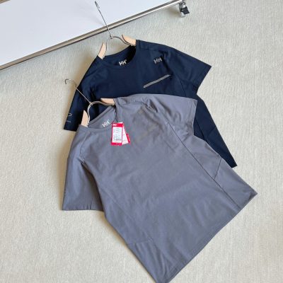 Best Selling Helly Hansen Short Sleeves Gray Breathable Style