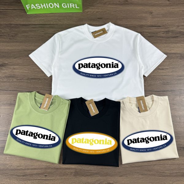 Premium Patagonia Short Sleeves Black Cotton Breathable Style
