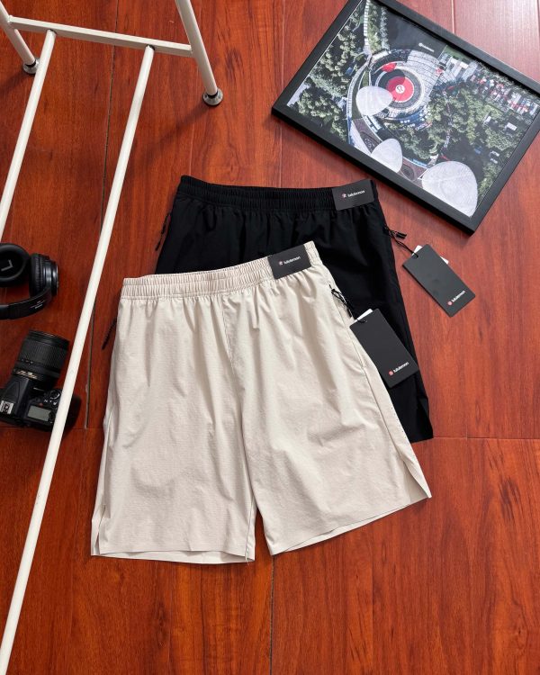 Best Selling Lululemon Shorts Black Spandex Breathable Collection