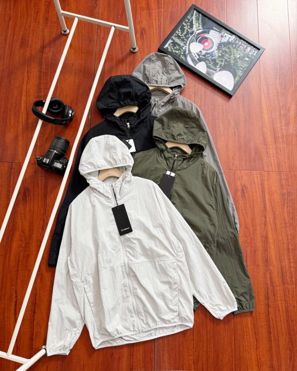 Premium Quality Lululemon Jackets Green Polyester Breathable Style