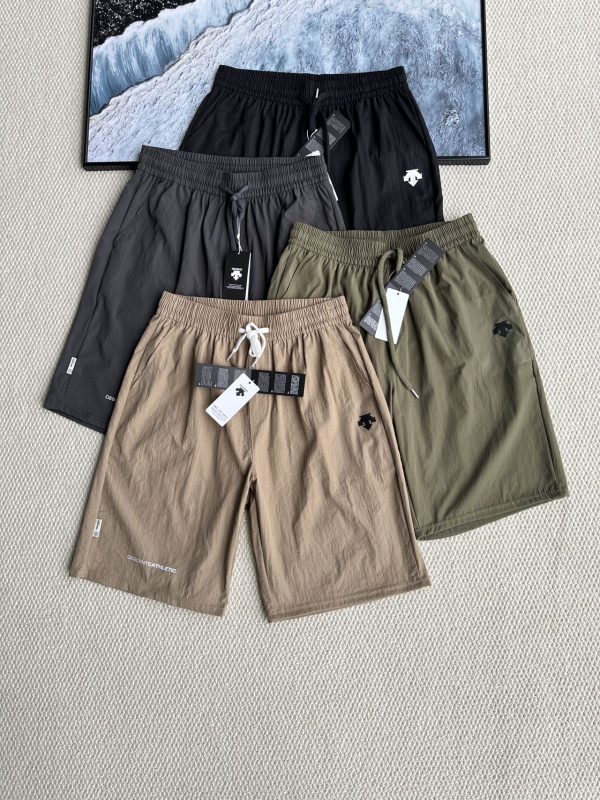 Best Selling Descente Shorts Black Breathable Style