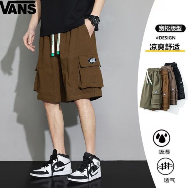Luxury Vans Shorts Silk Casual Luxury