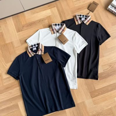 Luxury Burberry T-Shirts Black Classic Luxury