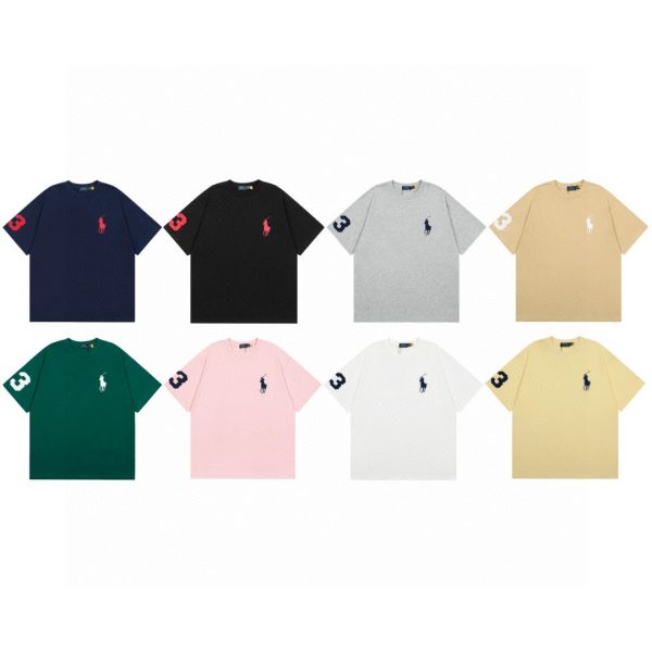 Premium Ralph Lauren Short Sleeves Black Cotton Classic Collection