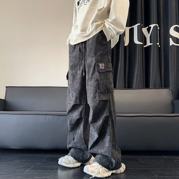 Luxury Carhartt Pants Khaki Camouflage Style